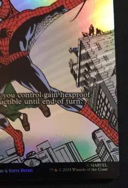 Heroic Intervention 0034 Regular Borderless Marvels Spider-Man - Image 2
