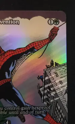 Heroic Intervention 0034 Regular Borderless Marvels Spider-Man - Image 3