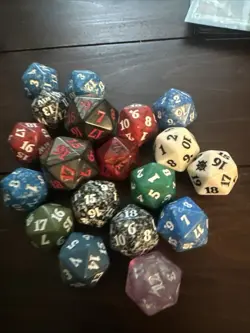 Magic the Gathering Assorted Dice (19 Count) - Image 2