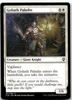 Goliath Paladin Commander Legends: Battle for Baldur's Gate #21 MTG - Image 1