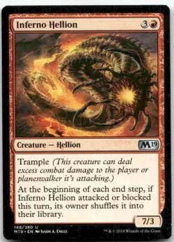 Inferno Hellion, Core Set 2019 #148 MTG - Image 1