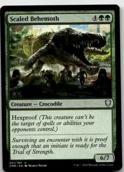 Scaled Behemoth, Commander Legends #251 MTG - Image 1