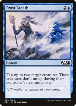 Frost Breath , Core Set 2021 , #51 MTG Common - Image 1