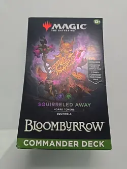 MTG TCG Bloomburrow Commander Deck Squirreled Away Sealed Magic The Gathering - Image 1
