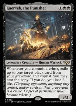 Kaervek, the Punisher OTJ NM MTG - Image 1