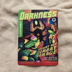 mtg edge of Eternities darkness 124 foil - Image 1