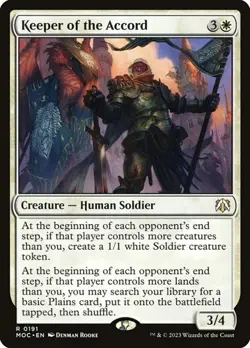 Keeper of the Accord MOC NM MTG - Image 1