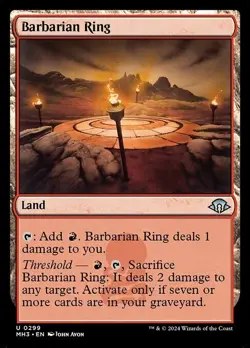 Barbarian Ring x1 1x FOIL Modern Horizons 3 NM MTG - Image 1