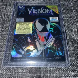 WOTC Marvel's Spider-Man Eddie Brock (0233) (Borderless) (MR) (Foil) NM - Image 2