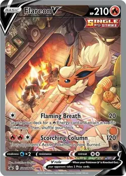 Flareon V (#SWSH179) - Holofoil SWSH - Sword & Shield Promo Cards NM Pokemon - Image 1
