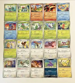 Pokemon TCG - S & V 151 - Common/Uncommon Beginner Master set NM - Image 1