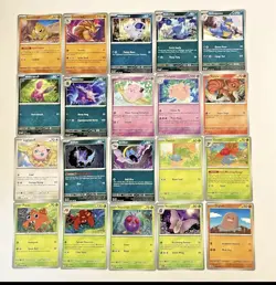 Pokemon TCG - S & V 151 - Common/Uncommon Beginner Master set NM - Image 2