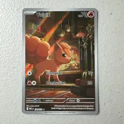Vulpix Illustration Rare Pokemon Mega Evolution 138/132Near Mint - Image 1