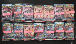 14x HEAVY All Over 22.80 Grams Paradox Rift Booster Packs Pokemon TCG Sealed - Image 1