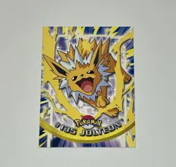 2000 Topps Pokemon Series 3 #135 Jolteon TV Animation Blue Label Vintage LP - Image 1