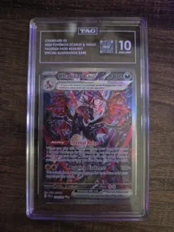 Pokemon TCG Charizard EX Paldean Fates 234/091 Tag Gem Mint 10 - Image 1