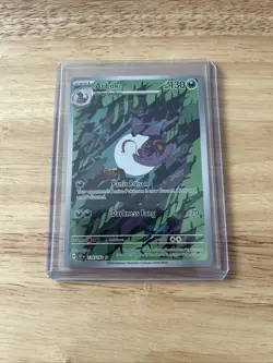 Pokemon TCG Arbok 176/162 Temporal Forces Illustration Rare - Image 1