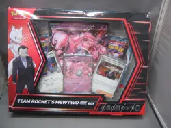 POKEMON TEAM ROCKETS MEWTWO EX BOX "BAD BOX" BUT SET IS COMPLETE c - Image 1