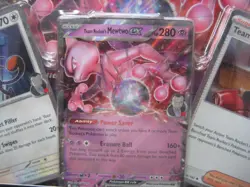 POKEMON TEAM ROCKETS MEWTWO EX BOX "BAD BOX" BUT SET IS COMPLETE c - Image 2