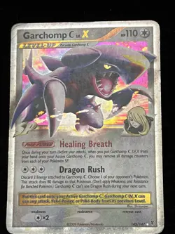 Pokemon GARCHOMP C LV.X 145/147 (Ultra Rare) Supreme Victors - LP/Light Play - Image 1