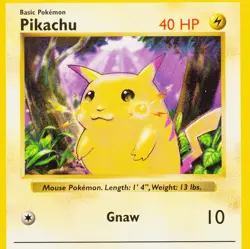 Pikachu Base Set Shadowless Pokemon (1999) CGC 6 - Image 4