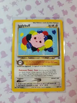Igglybuff 40/75 Neo Discovery Unlimited Edition Regular - 1995 Pokemon - Image 1
