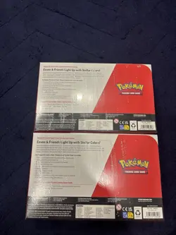 Pokemon TCG Prismatic Evolutions ETB with Booster Bundle Costco 2-Pack Sealed X2 - Image 5