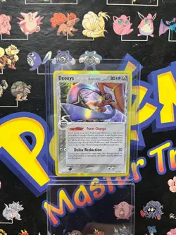 Pokemon TCG Deoxys (Defense) EX Holon Phantoms 4 Holo Holo Rare - LP - Image 1