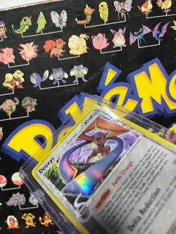Pokemon TCG Deoxys (Defense) EX Holon Phantoms 4 Holo Holo Rare - LP - Image 3