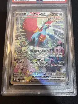 Pokemon Roaring Moon ex SIR #251 PSA 10 Paradox Rift 2023 - Image 4