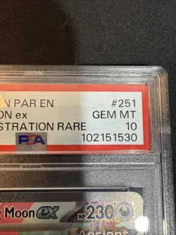 Pokemon Roaring Moon ex SIR #251 PSA 10 Paradox Rift 2023 - Image 5