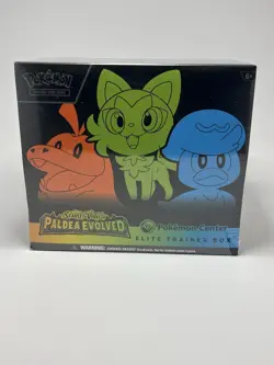 Paldea Evolved Pokemon Center Elite Trainer Box (Exclusive), Sealed - Image 1