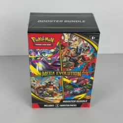 Pokemon TCG Mega Evolution Booster Bundle 6 Booster Packs New Sealed - Image 2
