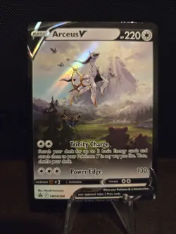 Pokemon TCG Arceus V SWSH204 Promo Alt Art Holo 🌟🌟🌟 - Image 1