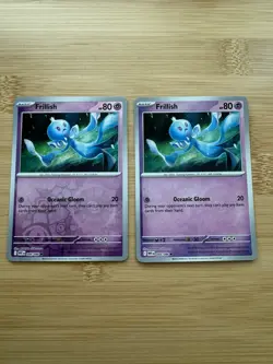 Frillish - 044/086 Reverse Holo Pokemon TCG Scarlet & Violet: White Flare X2 NM - Image 1