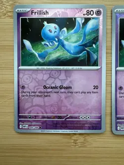 Frillish - 044/086 Reverse Holo Pokemon TCG Scarlet & Violet: White Flare X2 NM - Image 2