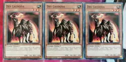 3x Des Lacooda SBCB-DE154 COMMON DEUTSCH 1.Auflage PLAYSET NM Yu-Gi-Oh - Image 1