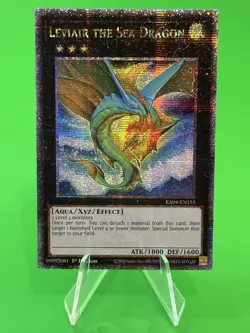 Yu-Gi-Oh Quarter Century Stampede Leviair The Sea Dragon QCSR RA04-EN155 NM!!! - Image 1