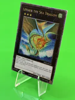 Yu-Gi-Oh Quarter Century Stampede Leviair The Sea Dragon QCSR RA04-EN155 NM!!! - Image 2