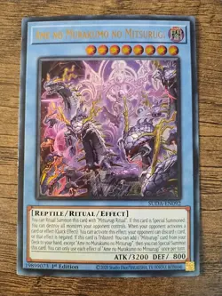 Ame no Murakumo no Mitsurugi Ultra Rare YU-GI-OH! Supreme Darkness SUDA-EN092 - Image 1