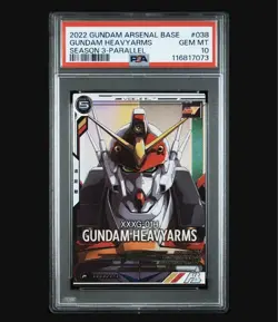 Arsenal Base PSA10 Heavy Arms Parallel Gundam Card - Image 1