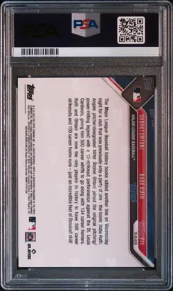 PSA10 certified Topps now MLB Shohei Ohtani Card 233 - Image 2