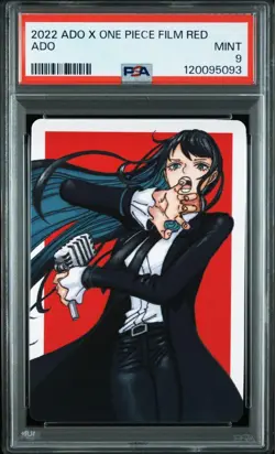 Ado Uta's Song psa9 Trading Card First-Time Only Bonus ONE PIECE ② - Image 1