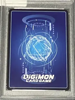 Digimon Card Game Seraphimon English Version PSA 8 - Image 2