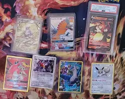 Damaged pokemon card lot (for sale 7 total) - Image 1