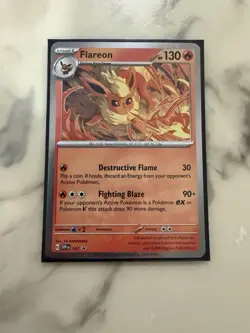 Pokemon Flareon Vaporeon Jolteon SVP 167 168 169 Prismatic Evolutions Promo Card - Image 4