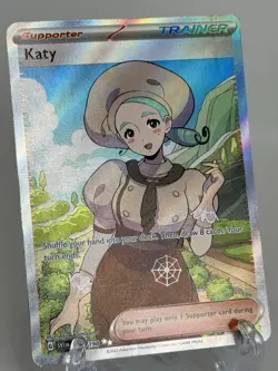 Katy 237/198 Ultra Rare Scarlet & Violet Base Set Pokemon Card Full Art Error - Image 3