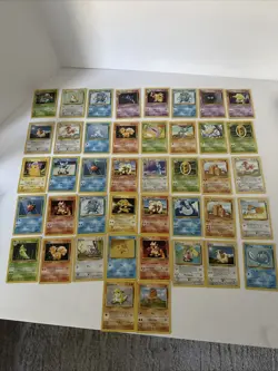 (40) Pokemon TCG Mixed Card Lot LP to NM Vintage Wotc - Image 1