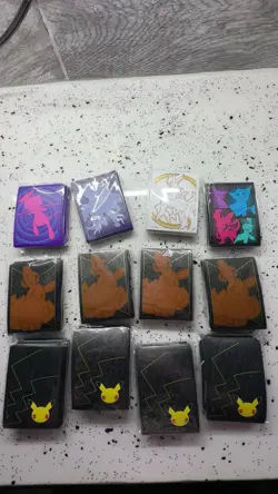 Pokemon TCG ETB Card Sleeves - Lot of 12 Sealed - Image 1