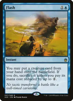 Flash Masters 25 PLD Blue Rare MAGIC THE GATHERING MTG CARD ABUGames - Image 1